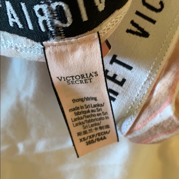 NWT WOMENS Victoria’s Secret Zebra Thong/String SIZE XS🦓🩲 - Picture 5 of 5